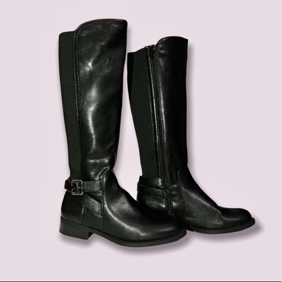 Nine West New Women's Leonore Knee-High Boot Black 7.5 - Picture 1 of 3